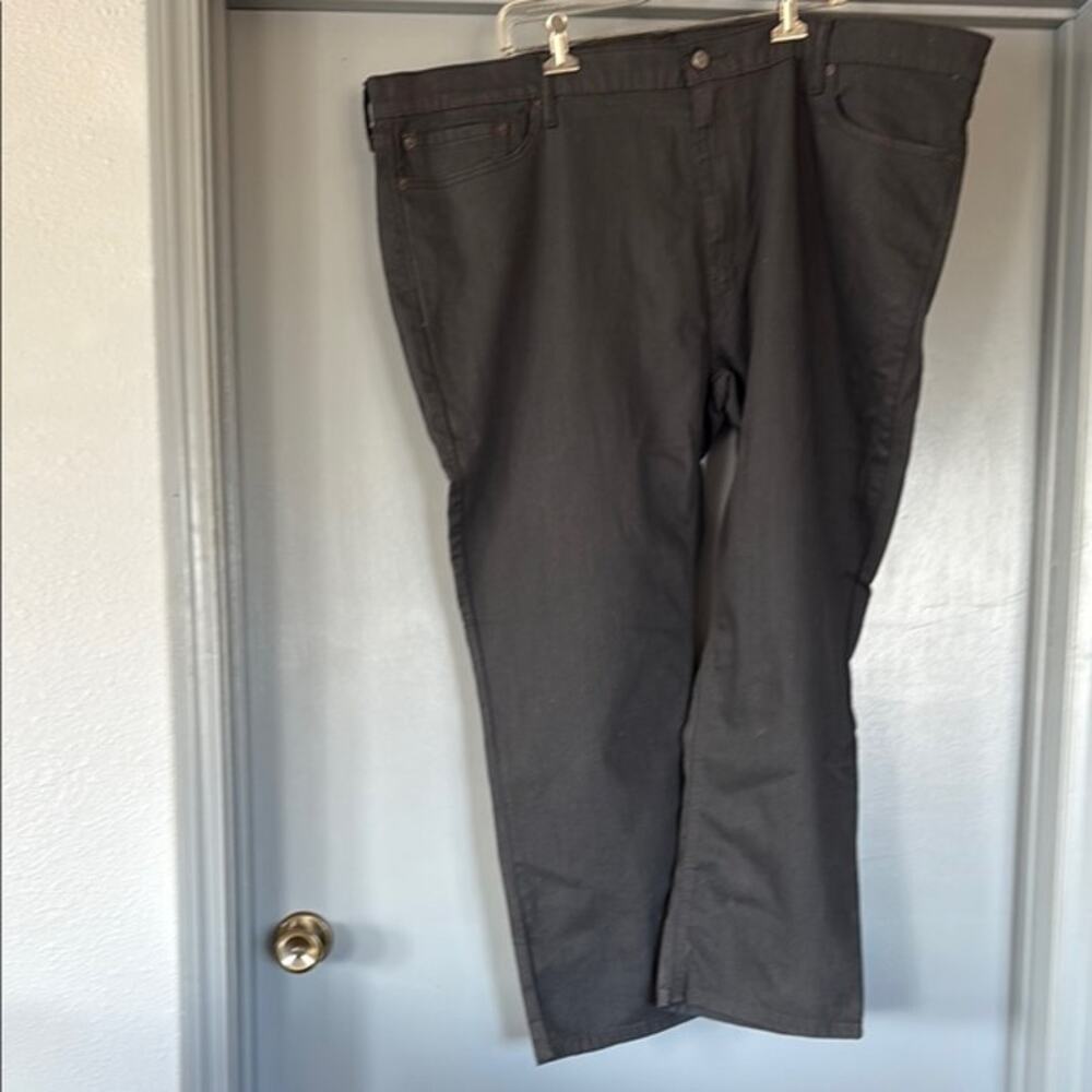 Men's Dark Gray Levi's 541 Jeans sz 50 x 30 Straight Leg Stretch